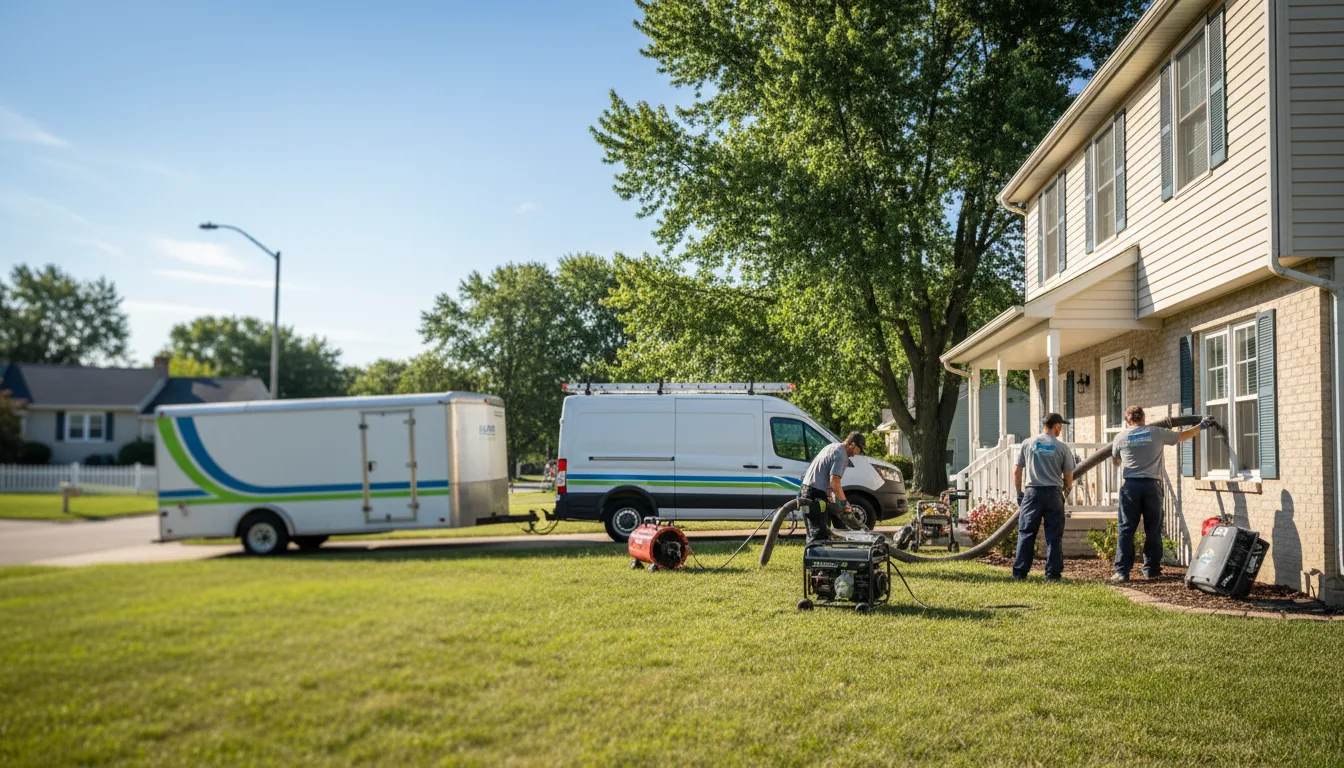 Flooded Basement Restoration And Cleanup With Repair in Moriah, NY near me